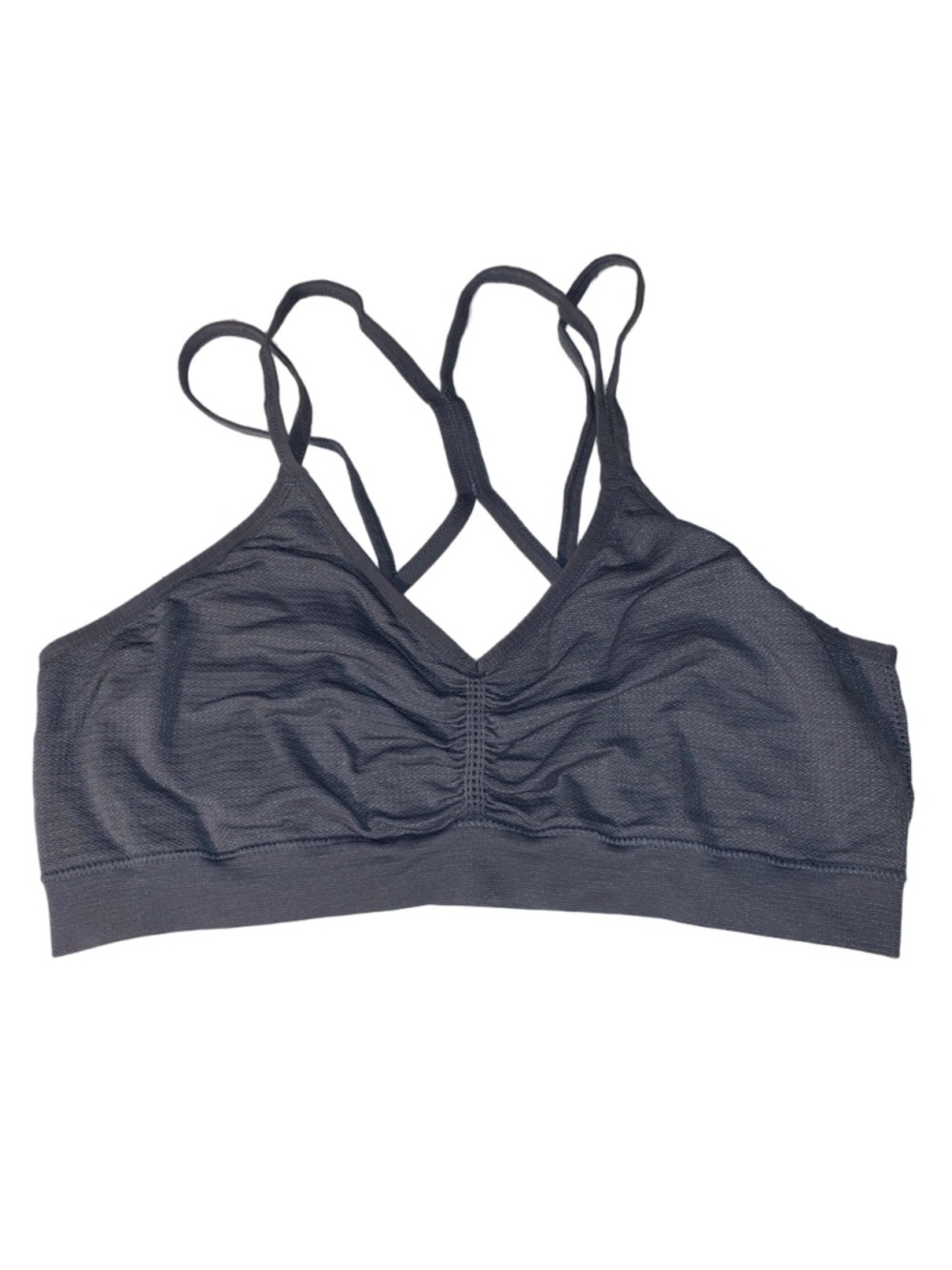 🔒 10 items for $20 - Women's Xhilaration Gray Sports Bra M
